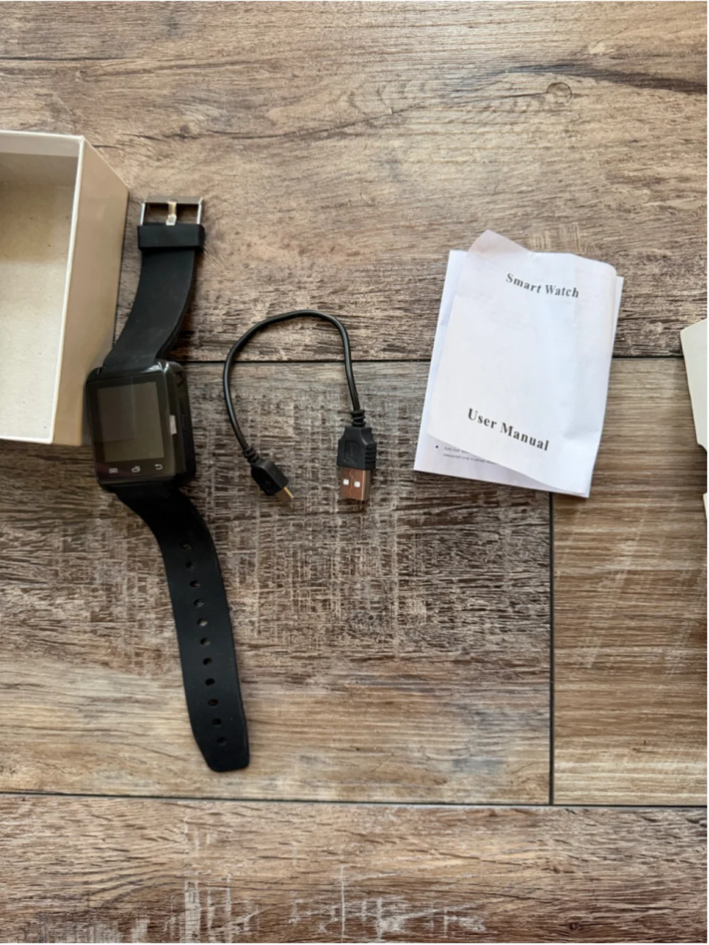 Smartwatch One Size Black